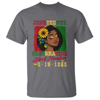 Juneteenth 1865 Black Freedom Celebration T Shirt Afrocentric Pride Melanin Girl