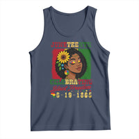 Juneteenth 1865 Black Freedom Celebration Tank Top Afrocentric Pride Melanin Girl