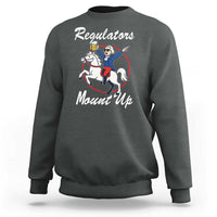 Funny Founding Father Patriotic Drinking Sweatshirt Regulators Mount Up 4th of July - Wonder Print Shop