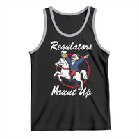 Funny Founding Father Patriotic Drinking Tank Top Regulators Mount Up 4th of July - Wonder Print Shop