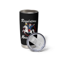Funny Founding Father Patriotic Drinking Tumbler Cup Regulators Mount Up 4th of July - Wonder Print Shop