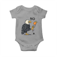 Bald Eagle No Kings In America Baby Onesie No Orange We The People Patriotic Political Statement - Wonder Print Shop