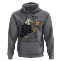 Bald Eagle No Kings In America Hoodie No Orange We The People Patriotic Political Statement - Wonder Print Shop