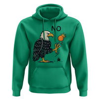 Bald Eagle No Kings In America Hoodie No Orange We The People Patriotic Political Statement - Wonder Print Shop