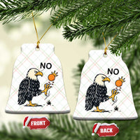 Bald Eagle No Kings In America Ceramic Ornament No Orange We The People Patriotic Political Statement - Wonder Print Shop