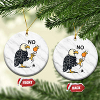Bald Eagle No Kings In America Ceramic Ornament No Orange We The People Patriotic Political Statement - Wonder Print Shop