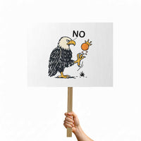 Bald Eagle No Kings In America Protest Sign No Orange We The People Patriotic Political Statement - Wonder Print Shop
