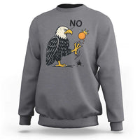 Bald Eagle No Kings In America Sweatshirt No Orange We The People Patriotic Political Statement - Wonder Print Shop