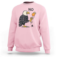 Bald Eagle No Kings In America Sweatshirt No Orange We The People Patriotic Political Statement - Wonder Print Shop