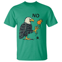 Bald Eagle No Kings In America T Shirt No Orange We The People Patriotic Political Statement - Wonder Print Shop