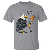 Bald Eagle No Kings In America T Shirt No Orange We The People Patriotic Political Statement - Wonder Print Shop