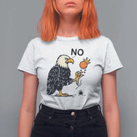 Bald Eagle No Kings In America T Shirt For Women No Orange We The People Patriotic Political Statement - Wonder Print Shop