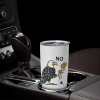 Bald Eagle No Kings In America Tumbler Cup No Orange We The People Patriotic Political Statement - Wonder Print Shop