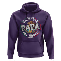 Mexican Dad Hoodie El Mejor Papá del Mundo Mexico Flag Eagle