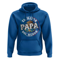 Mexican Dad Hoodie El Mejor Papá del Mundo Mexico Flag Eagle