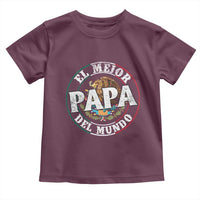 Mexican Dad Toddler T Shirt El Mejor Papá del Mundo Mexico Flag Eagle