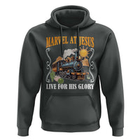 Summer VBS 2025 Hoodie Marvel at Jesus Live for His Glory Christian Bible Camp
