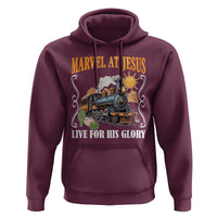Summer VBS 2025 Hoodie Marvel at Jesus Live for His Glory Christian Bible Camp