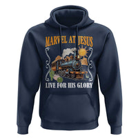 Summer VBS 2025 Hoodie Marvel at Jesus Live for His Glory Christian Bible Camp