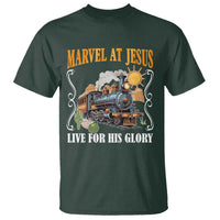 Summer VBS 2025 T Shirt Marvel at Jesus Live for His Glory Christian Bible Camp