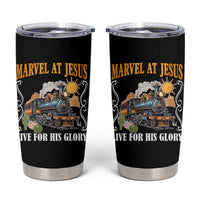 Summer VBS 2025 Tumbler Cup Marvel at Jesus Live for His Glory Christian Bible Camp