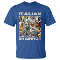 Funny Italian Brainrot Meme Art T Shirt Surreal Humor Pop Culture Collage