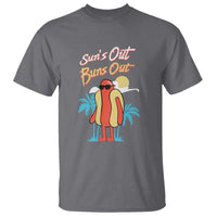 Summer Vibe T Shirt Sun's Out Buns Out Funny Hotdog BBQ Party - Wonder Print Shop