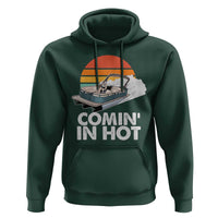 Summer Vibe Hoodie Comin' In Hot Poontoon Boat - Wonder Print Shop