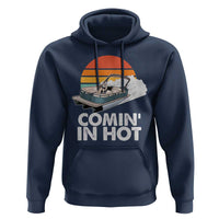 Summer Vibe Hoodie Comin' In Hot Poontoon Boat - Wonder Print Shop