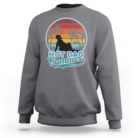 Summer Dad Bod Sweatshirt Funny Hot Dad Summer Retro Sunset - Wonder Print Shop