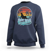Summer Dad Bod Sweatshirt Funny Hot Dad Summer Retro Sunset - Wonder Print Shop
