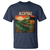 Alligator Alcatraz T Shirt Retro Florida Swamp Political Prison - Wonder Print Shop