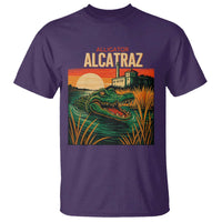 Alligator Alcatraz T Shirt Retro Florida Swamp Political Prison - Wonder Print Shop