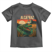 Alligator Alcatraz Toddler T Shirt Retro Florida Swamp Political Prison - Wonder Print Shop