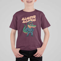 Alligator Alcatraz Political T Shirt For Kid Funny Florida Gator Cop with Attitude - Wonder Print Shop