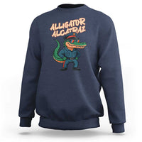 Alligator Alcatraz Political Sweatshirt Funny Florida Gator Cop with Attitude - Wonder Print Shop
