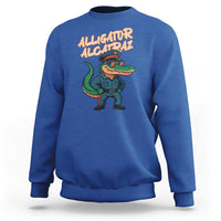 Alligator Alcatraz Political Sweatshirt Funny Florida Gator Cop with Attitude - Wonder Print Shop