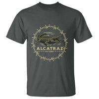Alligator Alcatraz 2025 T Shirt Gator Lockdown Political Satire Barbed Wire Swamp Humor - Wonder Print Shop