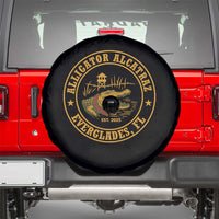 Alligator Alcatraz Everglades FL Spare Tire Cover Vintage Political Satire Swamp Prison Humor - Wonder Print Shop