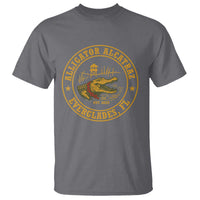 Alligator Alcatraz Everglades FL T Shirt Vintage Political Satire Swamp Prison Humor - Wonder Print Shop