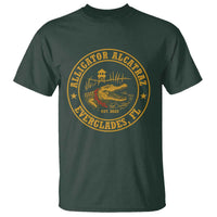 Alligator Alcatraz Everglades FL T Shirt Vintage Political Satire Swamp Prison Humor - Wonder Print Shop