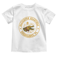 Alligator Alcatraz Everglades FL Toddler T Shirt Vintage Political Satire Swamp Prison Humor - Wonder Print Shop