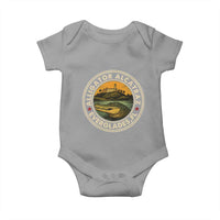Alligator Alcatraz Everglades Florida Baby Onesie Vintage Political Satire Retro - Wonder Print Shop