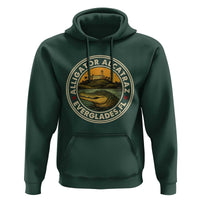 Alligator Alcatraz Everglades Florida Hoodie Vintage Political Satire Retro - Wonder Print Shop