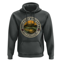 Alligator Alcatraz Everglades Florida Hoodie Vintage Political Satire Retro - Wonder Print Shop