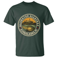 Alligator Alcatraz Everglades Florida T Shirt Vintage Political Satire Retro - Wonder Print Shop