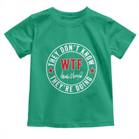 They Don’t Know WTF They’re Doing Toddler T Shirt Political Sarcasm - Wonder Print Shop
