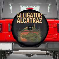 Alligator Alcatraz Florida Spare Tire Cover Political Swamp Prison Dark Humor - Wonder Print Shop