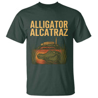 Alligator Alcatraz Florida T Shirt Political Swamp Prison Dark Humor - Wonder Print Shop