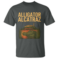 Alligator Alcatraz Florida T Shirt Political Swamp Prison Dark Humor - Wonder Print Shop